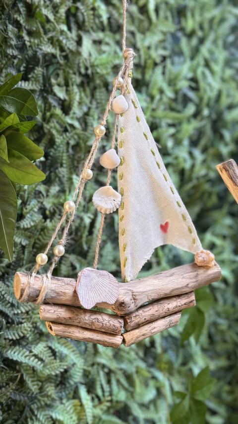 Móbile tema mar e iemanjá