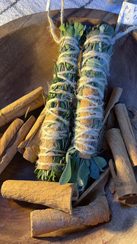 incenso natural de canela