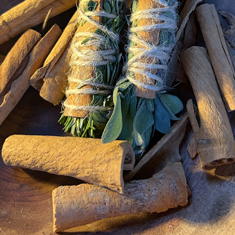 incenso natural de canela