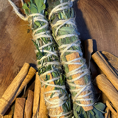 incenso natural de canela