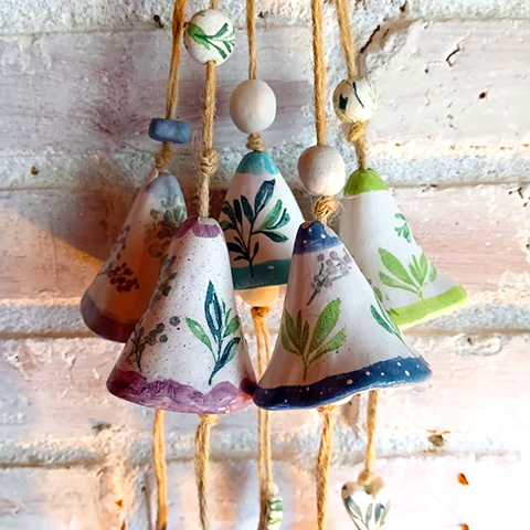 Sinos de cerâmica fria