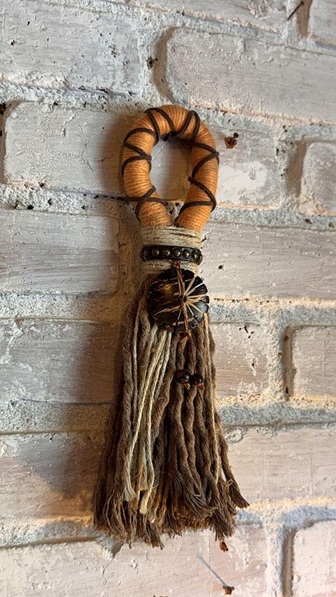 Pendurado de porta estilzado rústico