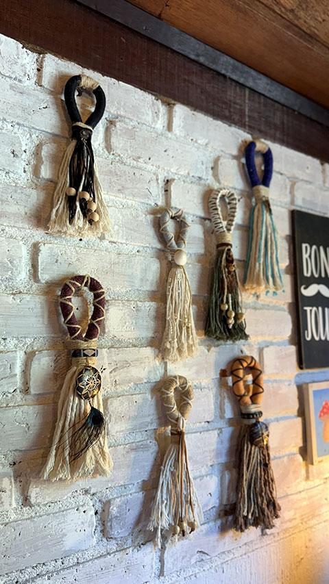 Pendurado de porta estilzado rústico