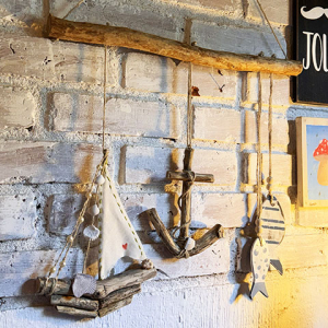 Móbile tema mar e iemanjá